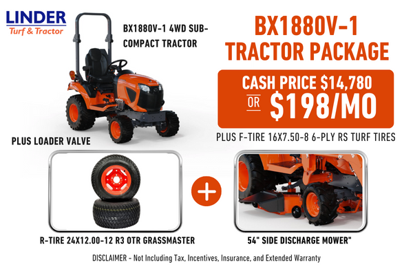 BX1880V-1 LinderTT Tractor Package